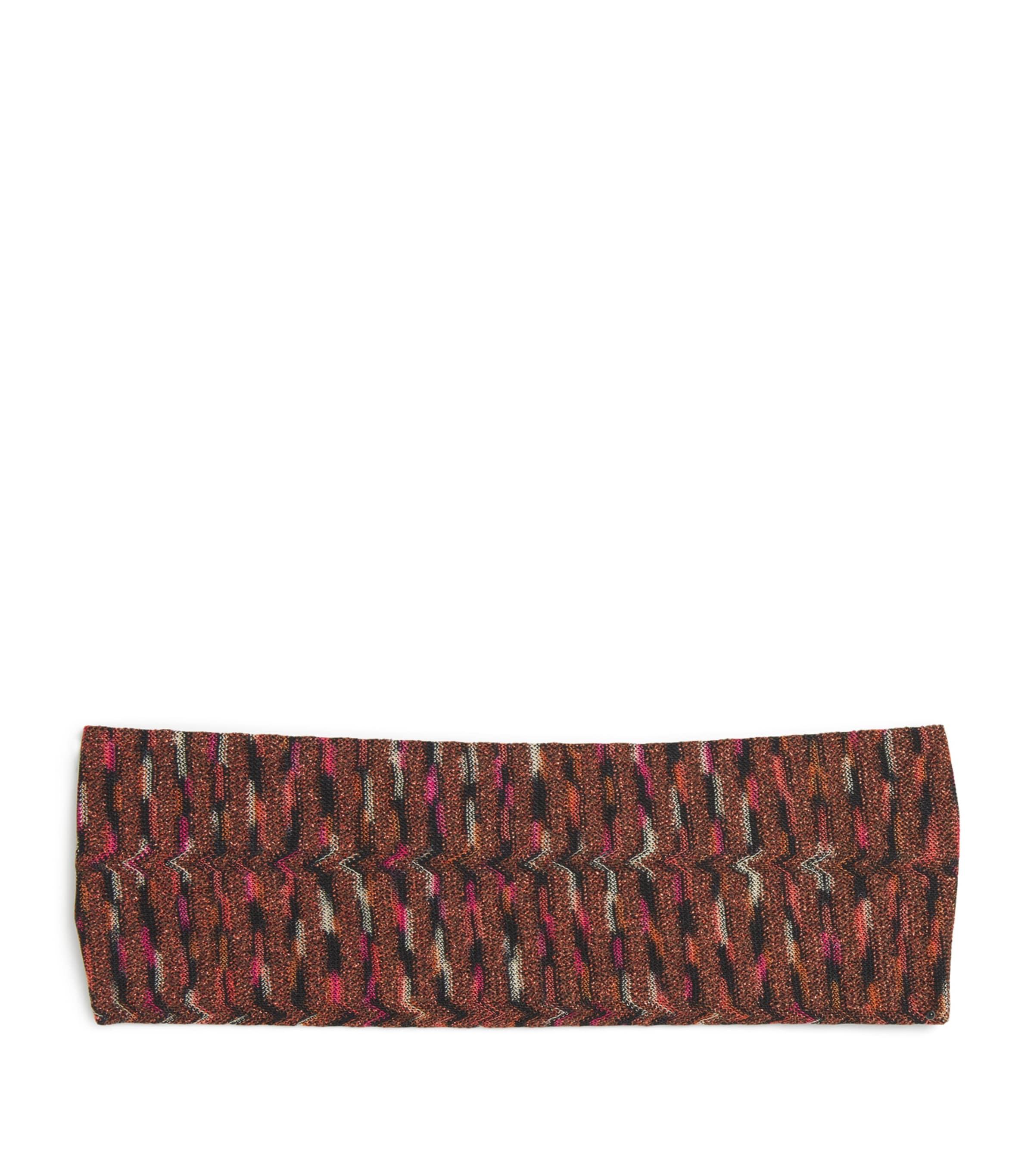 Missoni Wide Zigzag Headband by MISSONI