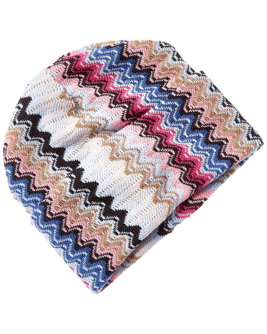 Missoni Wool-Blend Beanie by MISSONI
