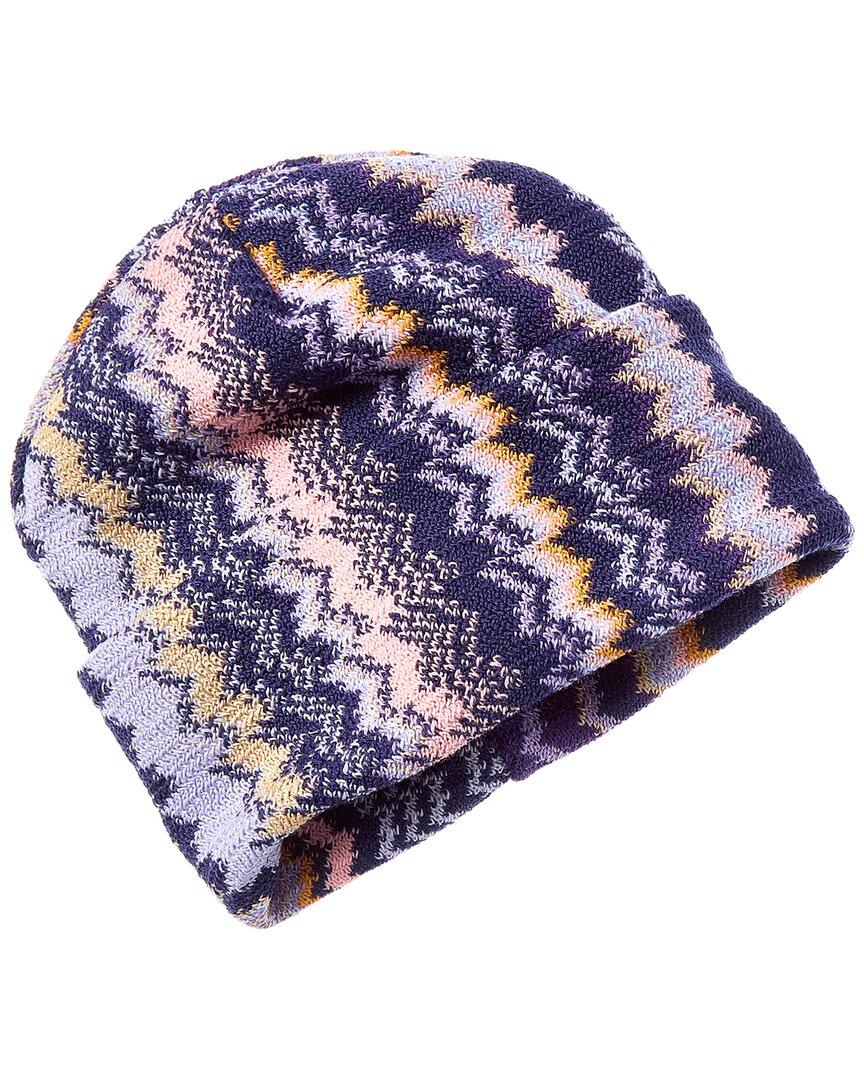 Missoni Wool-Blend Beanie by MISSONI