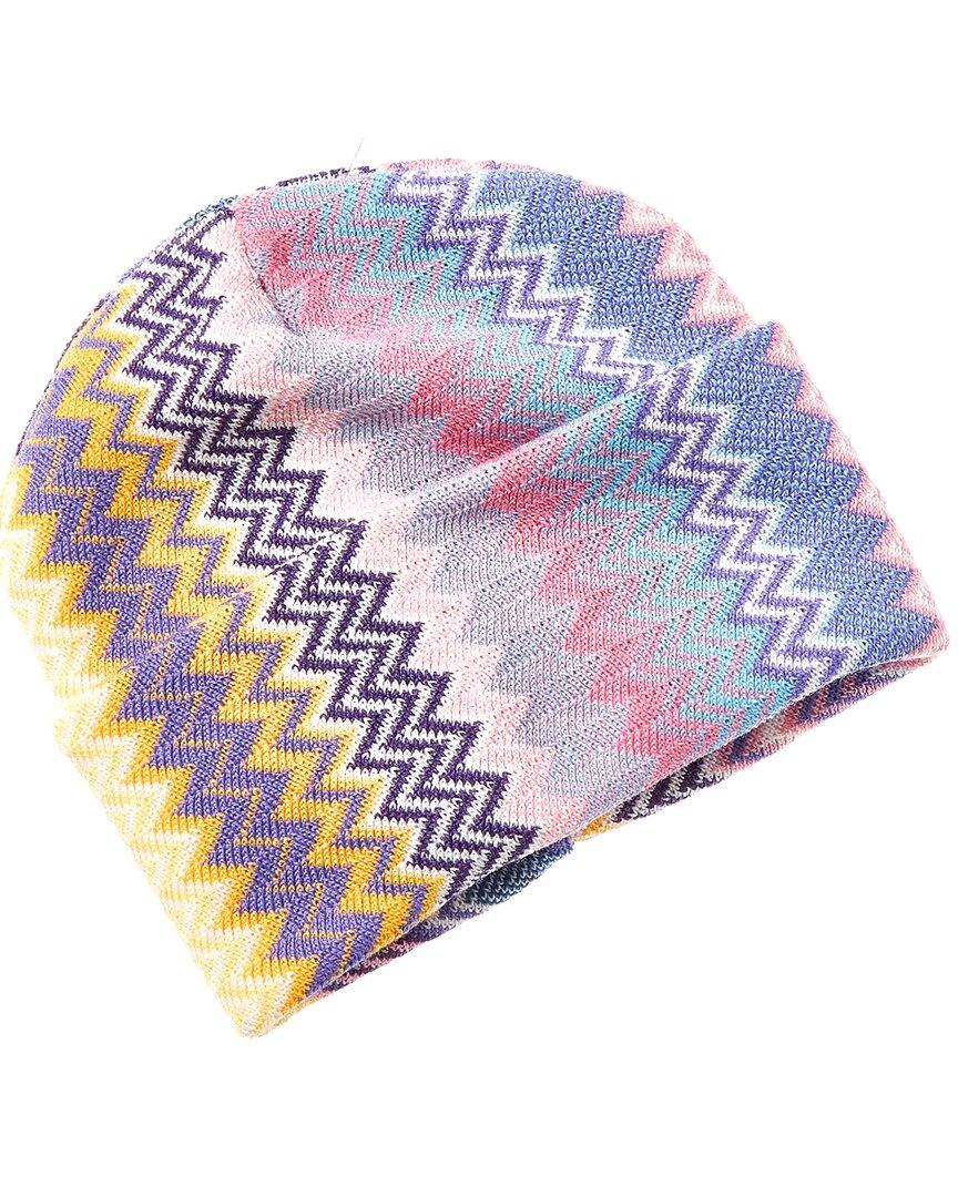 Missoni Wool-Blend Beanie by MISSONI