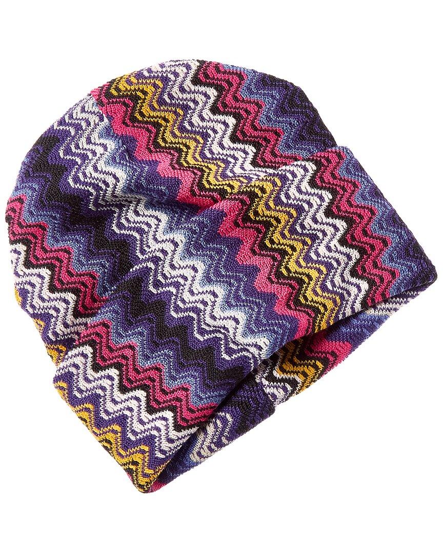 Missoni Wool-Blend Beanie by MISSONI