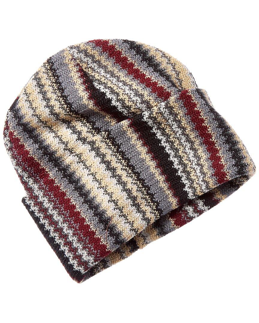 Missoni Wool-Blend Beanie by MISSONI