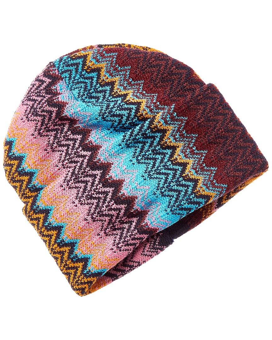 Missoni Wool-Blend Beanie by MISSONI
