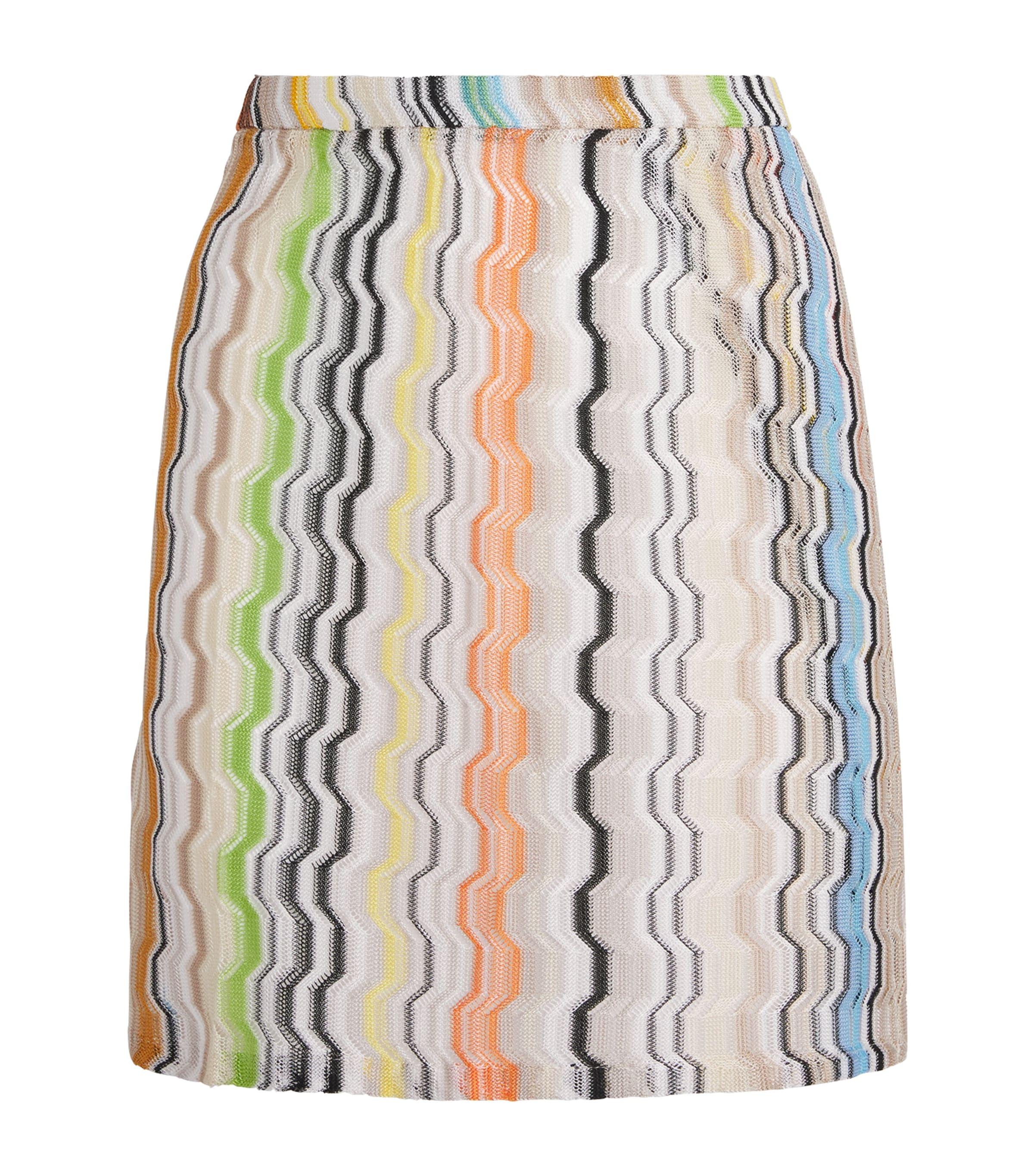 Missoni Zigzag Mini Skirt by MISSONI