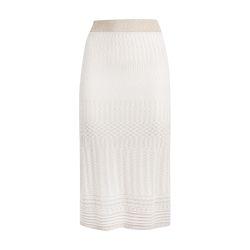 Multi-processed lamÈ viscose midi skirt by MISSONI