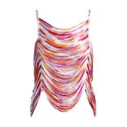 Multi-strand slub viscose top by MISSONI