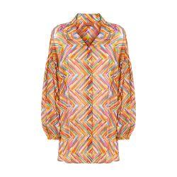 Oversized printed shirt by MISSONI