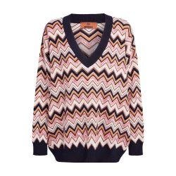 Oversized zigzag jumper with contrasting trim by MISSONI