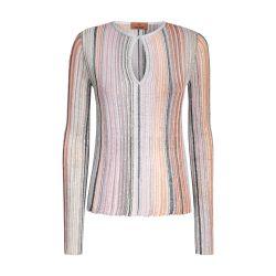 Partialized ribbed sweater with sequins by MISSONI
