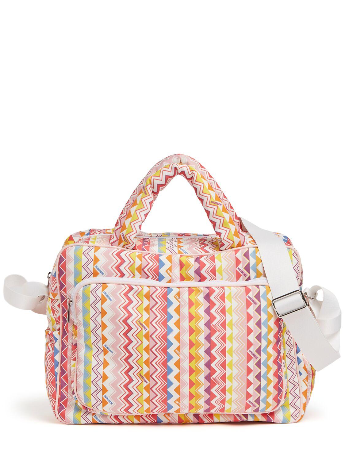 Printed Nylon Changing Bag by MISSONI