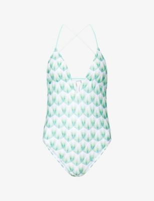 Raschel Lace Knit Swimsuit by MISSONI