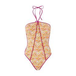 Reversible one-piece swimsuit with print by MISSONI