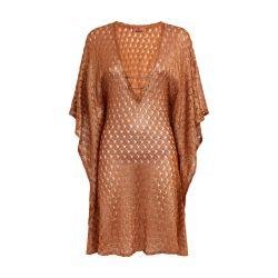 Short lace-effect cover up kaftan by MISSONI