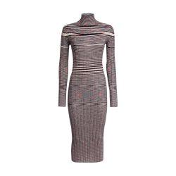 Slub longuette dress in cashmere and silk by MISSONI