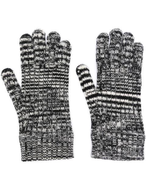 Slub wool gloves by MISSONI