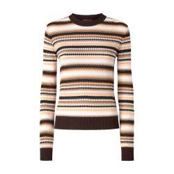 Striped wool and viscose crewneck pullover by MISSONI