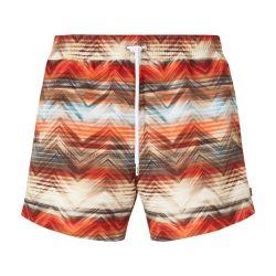Swim shorts with macro zig zag by MISSONI
