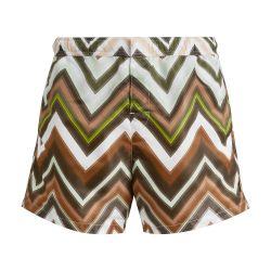 Swimming trunks in nylon with large gradated zigzag by MISSONI