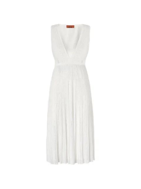 V-neck midi dress by MISSONI