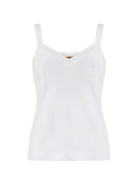 V-neck texture top by MISSONI