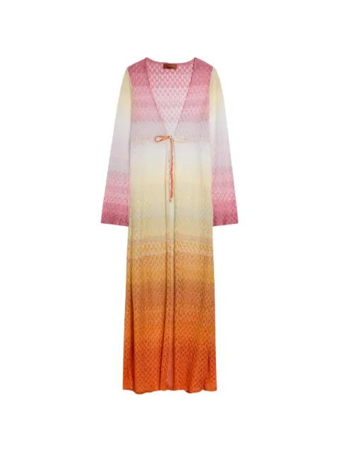 V-neck tie cover-up by MISSONI