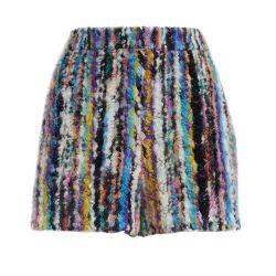 Wool and mohair bouclÈ shorts by MISSONI