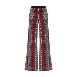 Wool and viscose zigzag trousers by MISSONI