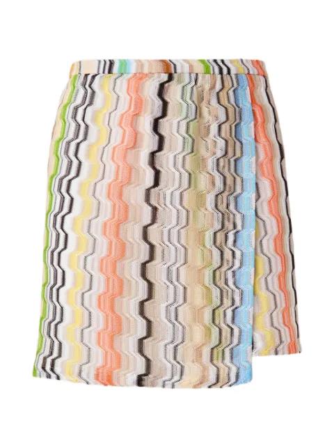 Zigzag mini skirt by MISSONI