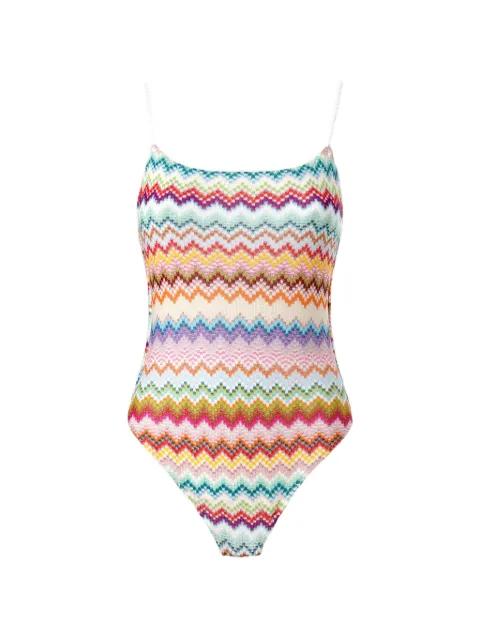 Zigzag one-piece swimsuit by MISSONI