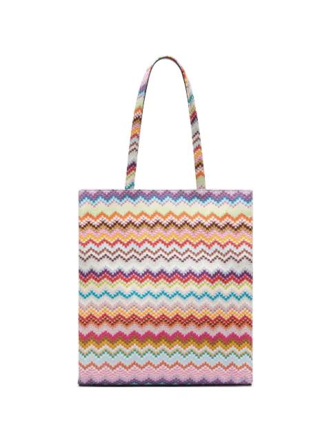 Zigzag tote bag by MISSONI