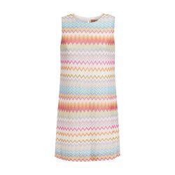 Zigzag viscose pouch dress with lurex by MISSONI