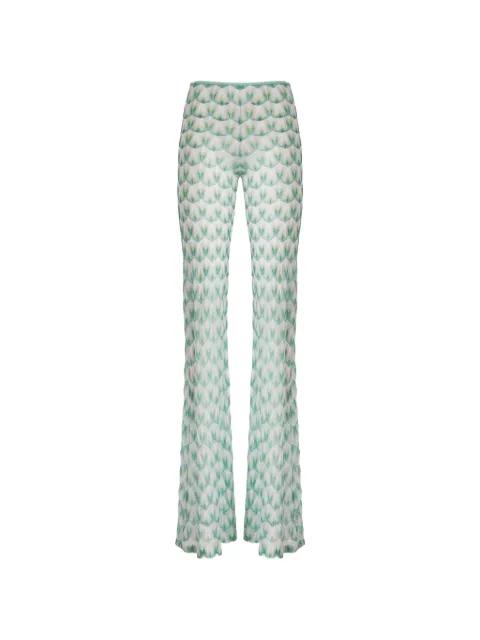 abstract-print beach trousers by MISSONI