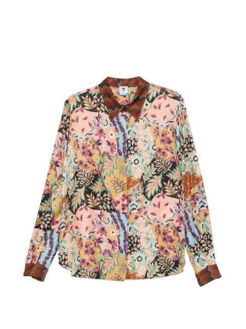 baroque floral-print shirt by MISSONI