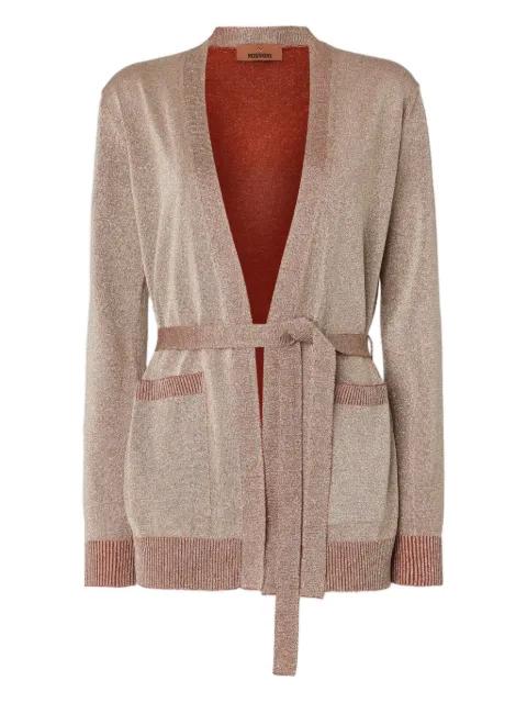 belted cardigan by MISSONI