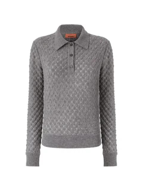 cashmere polo shirt by MISSONI