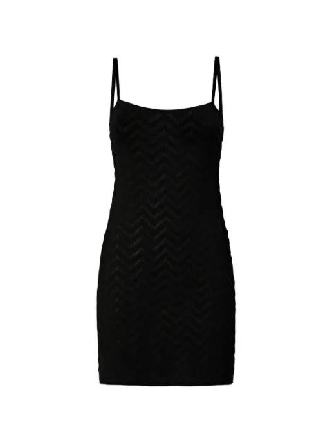 chevron-pattern minidress by MISSONI