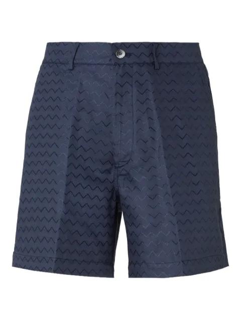 chevron-pattern shorts by MISSONI