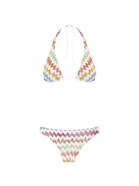 chevron tie bikini by MISSONI