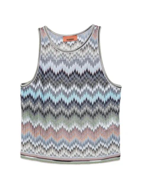 crew-neck vest by MISSONI