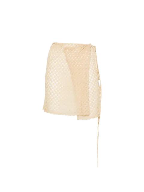 crochet wrap skirt by MISSONI