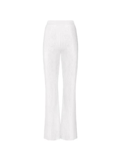 flared sequins trousers by MISSONI