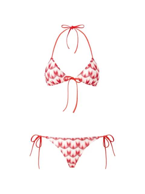 floral-printed bikini by MISSONI