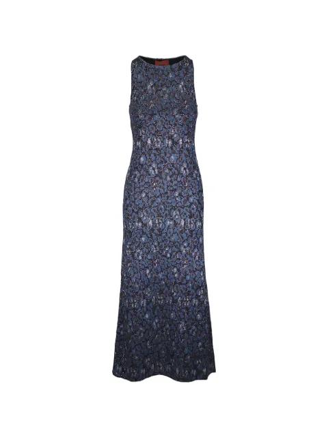 floral sleeveless maxi dress by MISSONI
