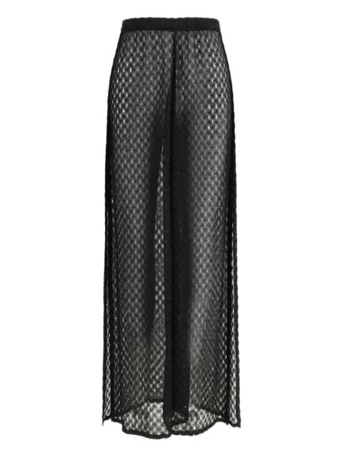 geometric-patterned trousers by MISSONI