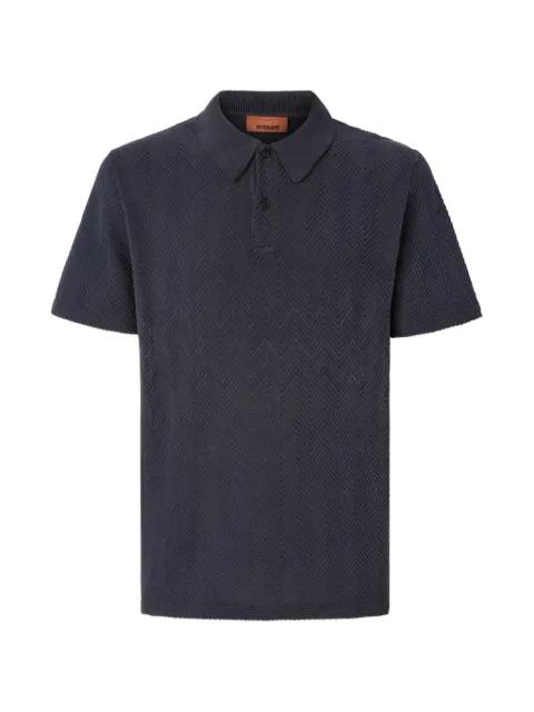 herringbone polo shirt by MISSONI