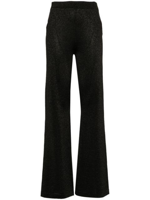 high-waisted flared trousers by MISSONI