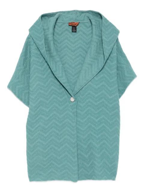 hoodied cape by MISSONI