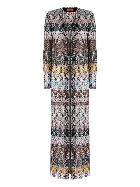 knitted long cardigan by MISSONI