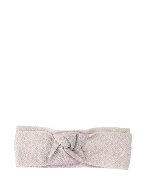 knotted headband by MISSONI