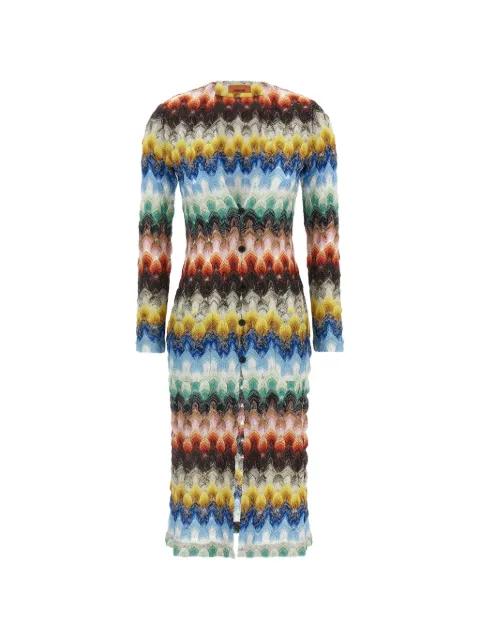 lamé lace cardigan by MISSONI
